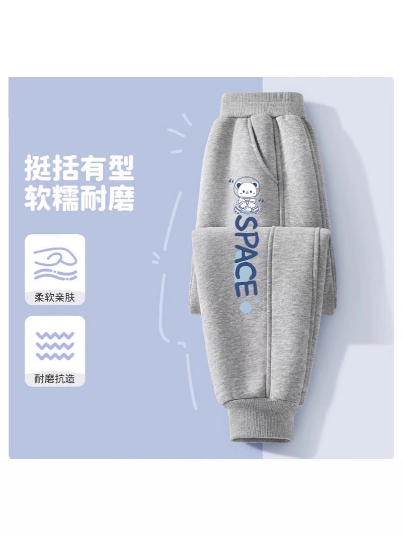 Boys' Pants Handsome Children'S Sports All-Match Pants Boy'S Cartoon Pants Trendy - Image 4