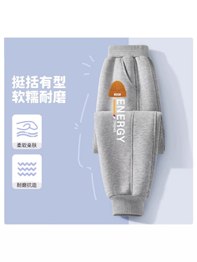 Boys' Pants Handsome Children'S Sports All-Match Pants Boy'S Cartoon Pants Trendy - Image 2
