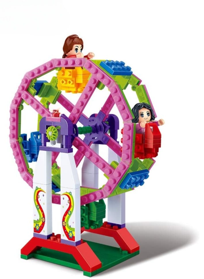 بانباو - مجموعة مكعبات مدينة الملاهي العصرية المكونة من 401 قطعة - Image 3