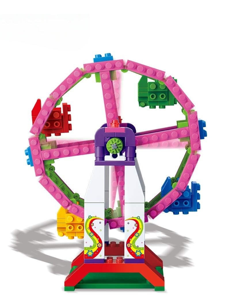 بانباو - مجموعة مكعبات مدينة الملاهي العصرية المكونة من 401 قطعة - Image 4