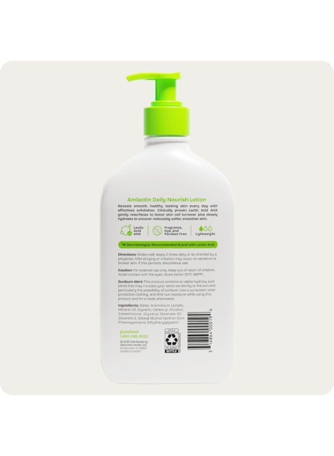 AmLactin Daily Moisturizing Body Lotion, 14.1 Ounce (Pack of 1) Bottle with Pump, Paraben Free - Image 3
