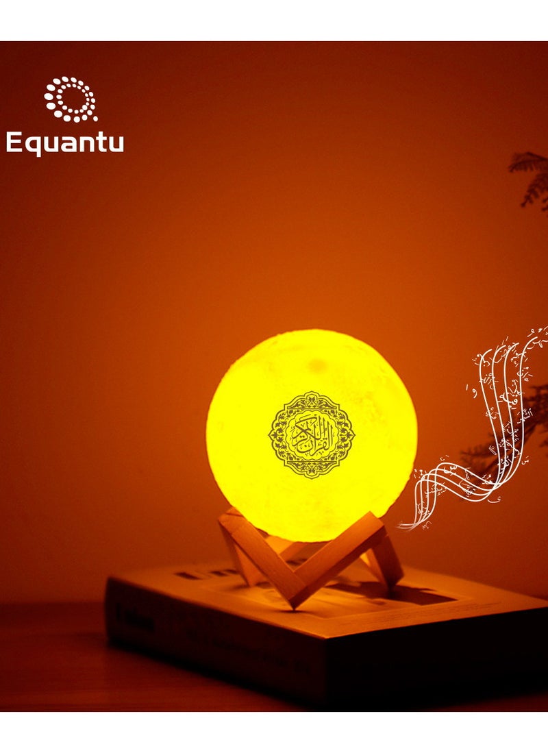 Equantu - Sunset Projection Moon Lamp Qur'an Speaker - Image 1