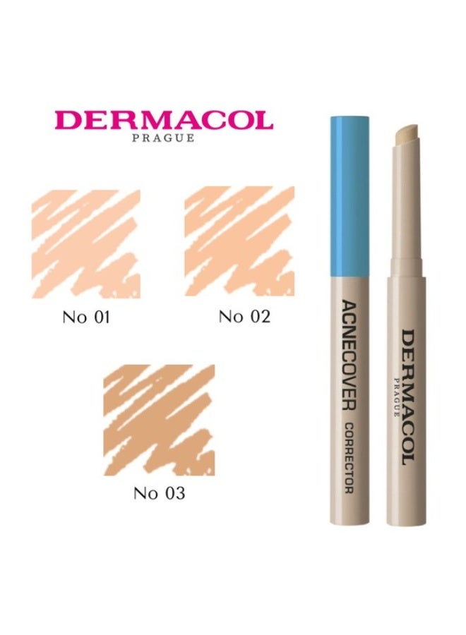 Dermacol Acnecover Concealer 02 1.45g - Image 2