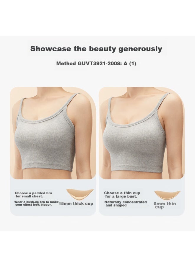 Luckmeey Women's Fabric Nipple Covers, Non-slip, Push-up, Invisible, Front-closure Bra, Wedding Dress, Thin Adhesive Nipple Covers - Image 4
