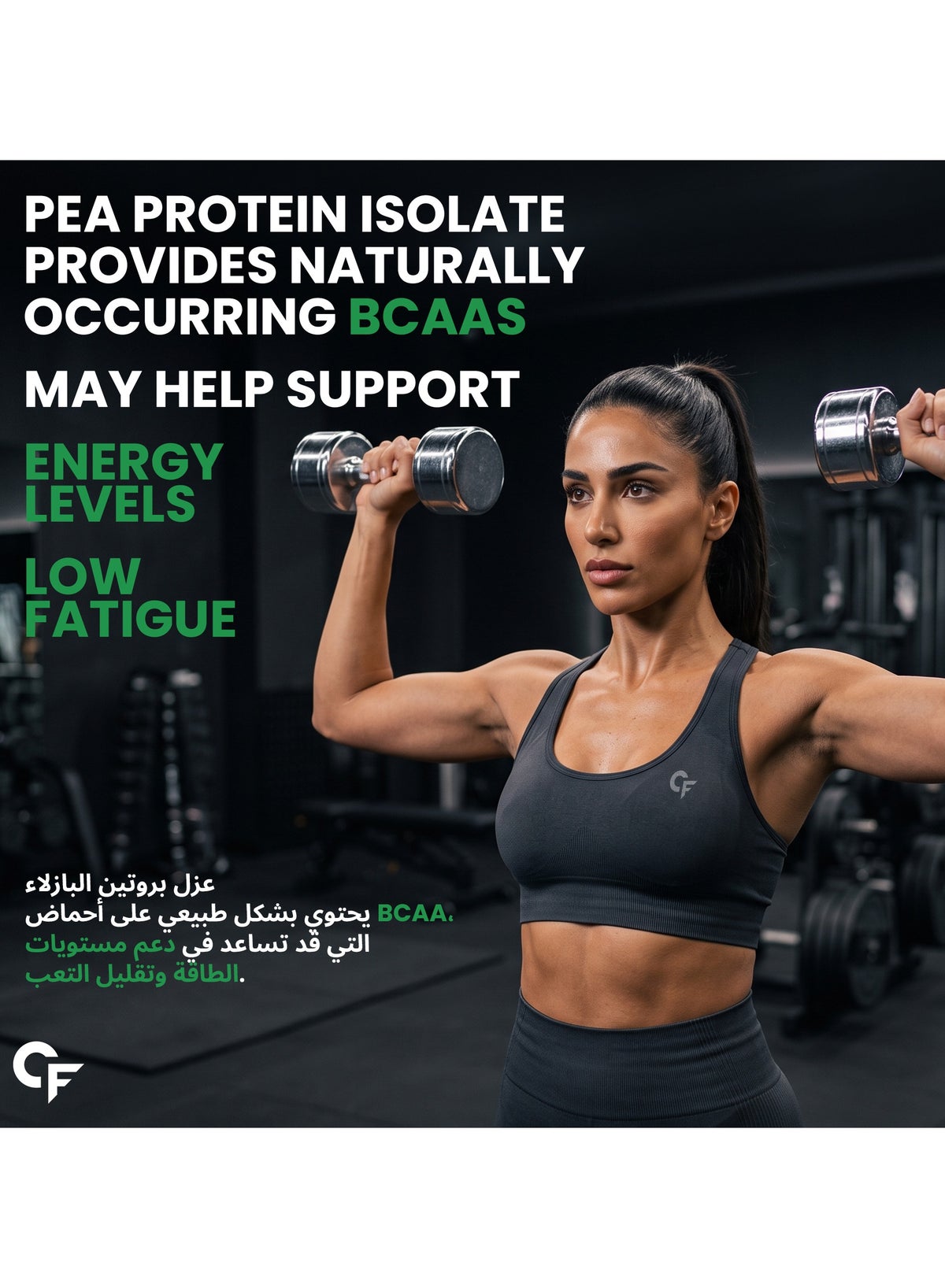 Carbamide Forte Pea Protein Isolate 30G Per Serving | Plant Based Protein Powder Isolate With 4.8G Bcaa | 100% Pure Unflavoured Plant Pea Protein Powder - 500G