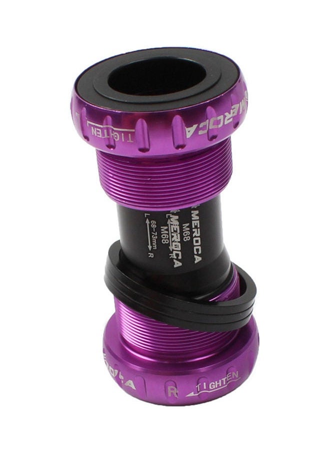 NIBEMINENT - Mountain Bike Colorful Bottom Bracket Axle Integrated Hollow BB Bicycle Threaded Screw-in Center 10*10*10cm - Image 1