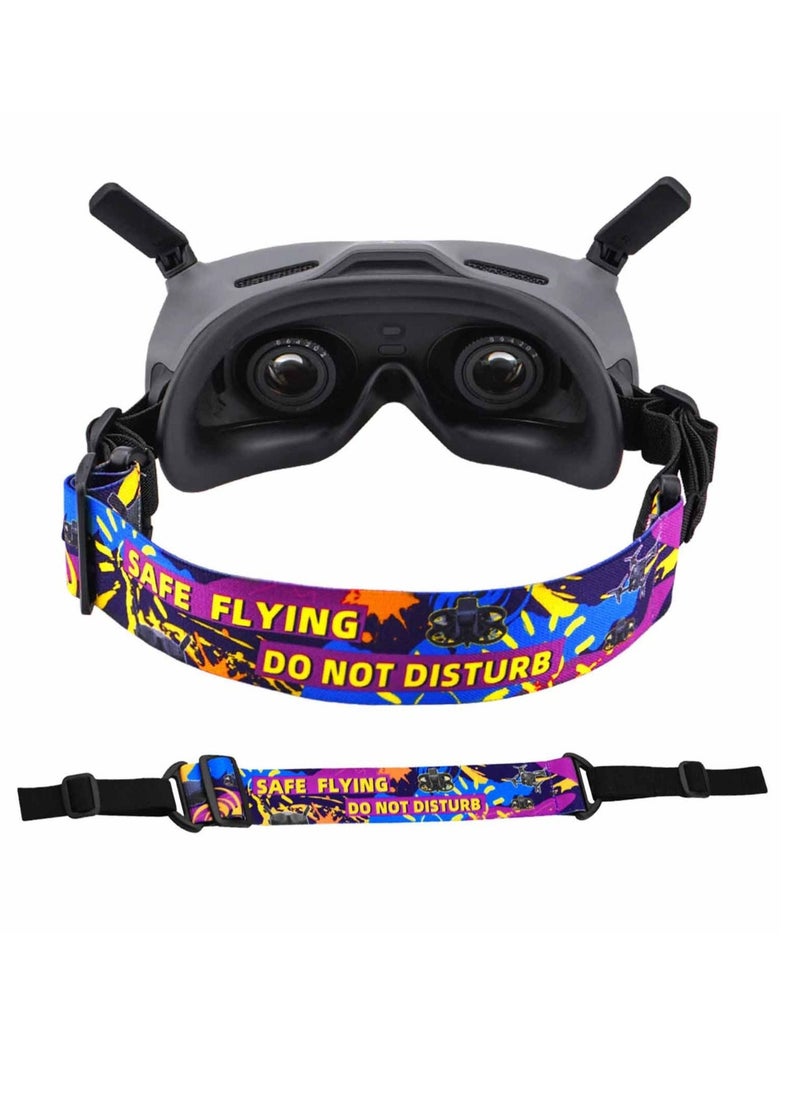 Excefore - Adjustable Head Strap for DJI Avata Goggles 2/DJI FPV Goggles V2,Soft Detachable Accessories for DJI FPV Combo Goggles V2 - Image 1