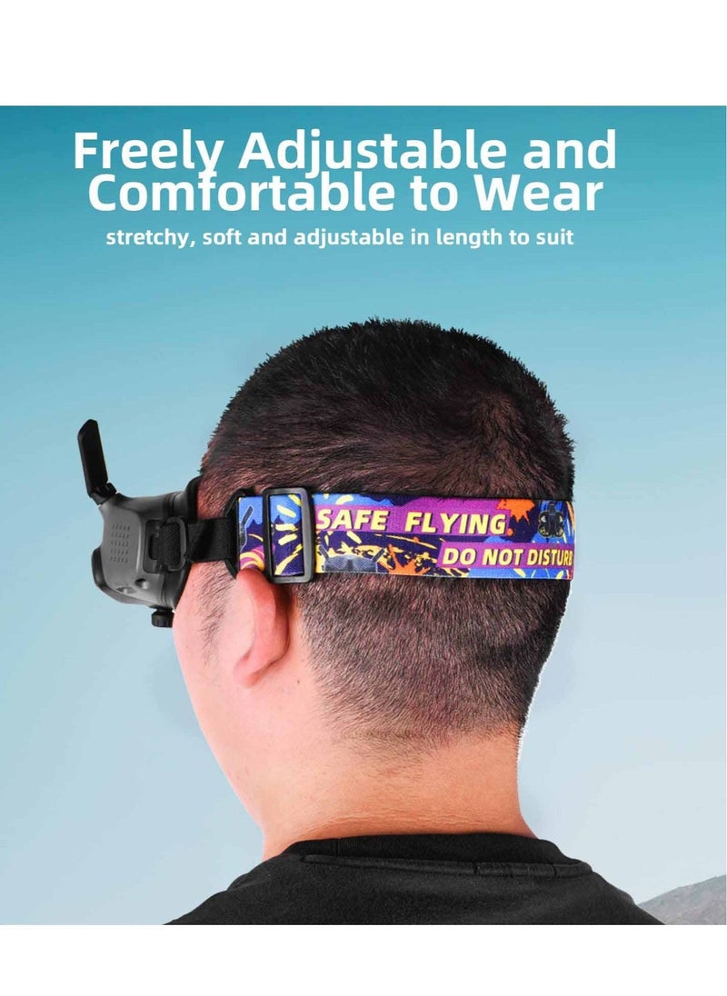 Excefore - Adjustable Head Strap for DJI Avata Goggles 2/DJI FPV Goggles V2,Soft Detachable Accessories for DJI FPV Combo Goggles V2 - Image 1