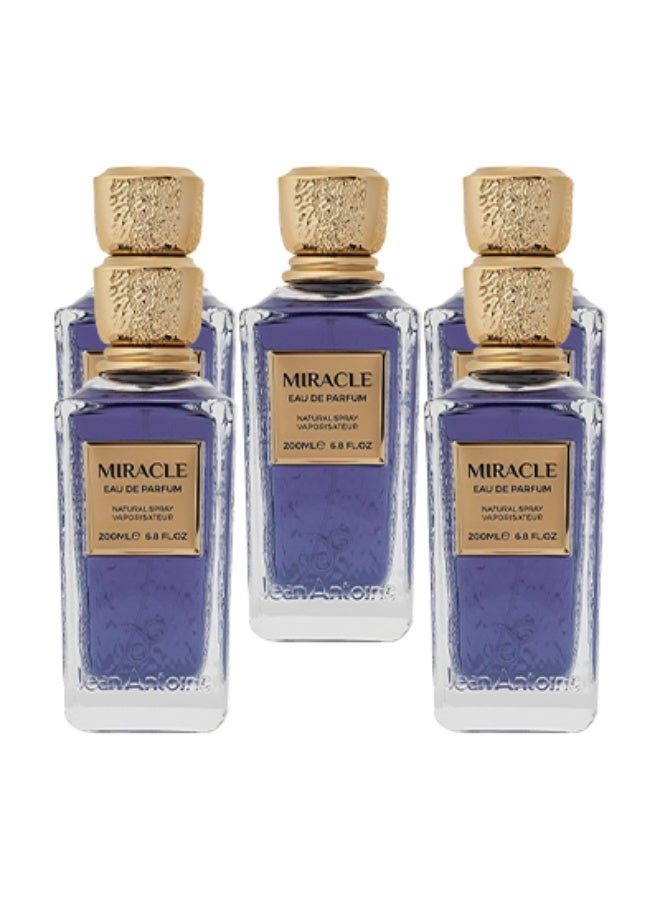 جين أنطون 5 قطع عطر ميراكل للجنسين 200 مل - Image 1