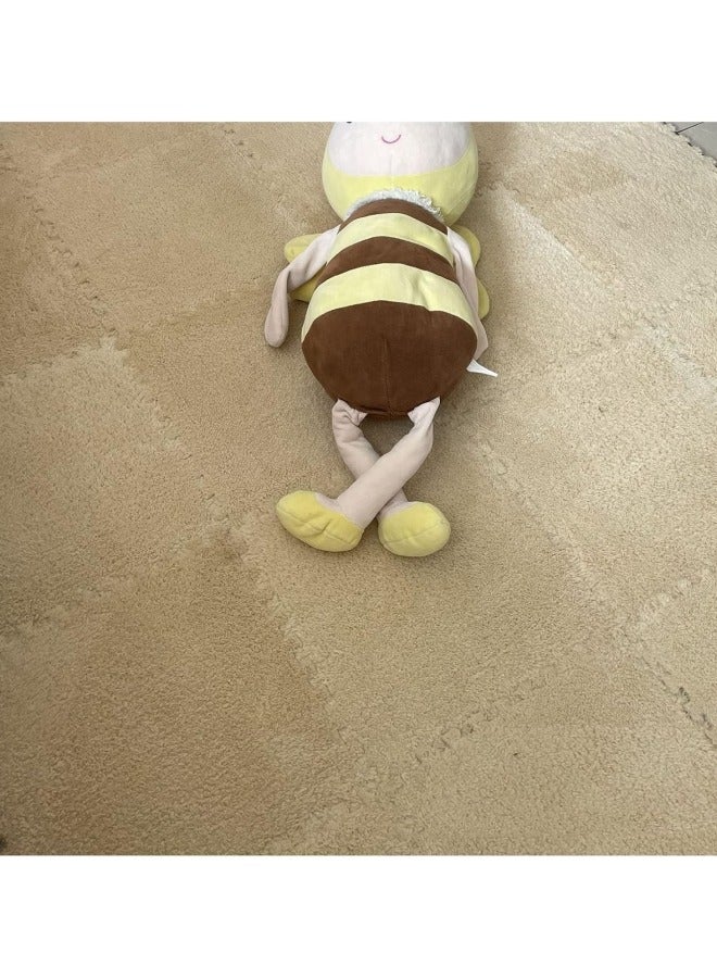 جيجيرو سجادة أرضية من الإسفنج القطيفة مكونة من 12 قطعة ، سجادة أرضية بنافذة الخليج ، سجادة مربعة متشابكة لمنطقة منفوشة ، وسائد مقاعد مريحة مضادة للانزلاق ، سجادة أرضية من الإسفنج - Image 3