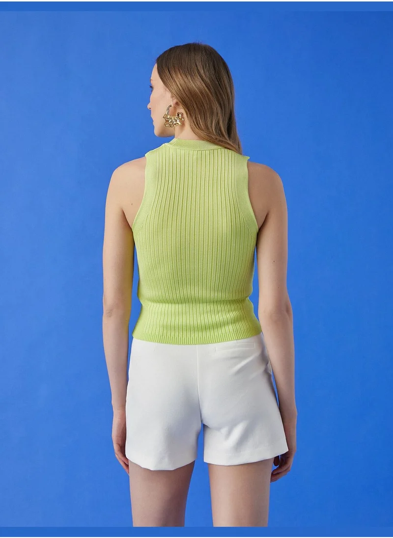 KOTON High Neck Knit Tank Top