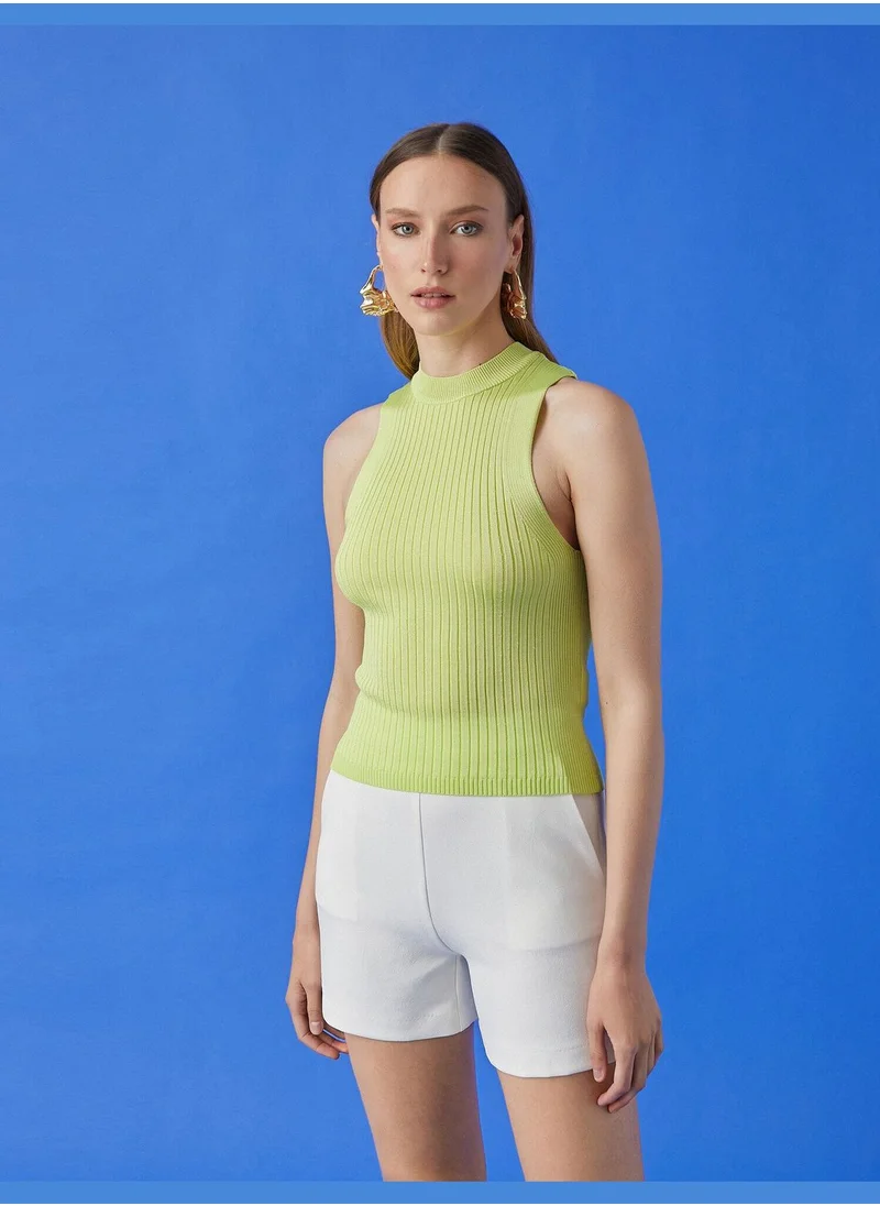 KOTON High Neck Knit Tank Top