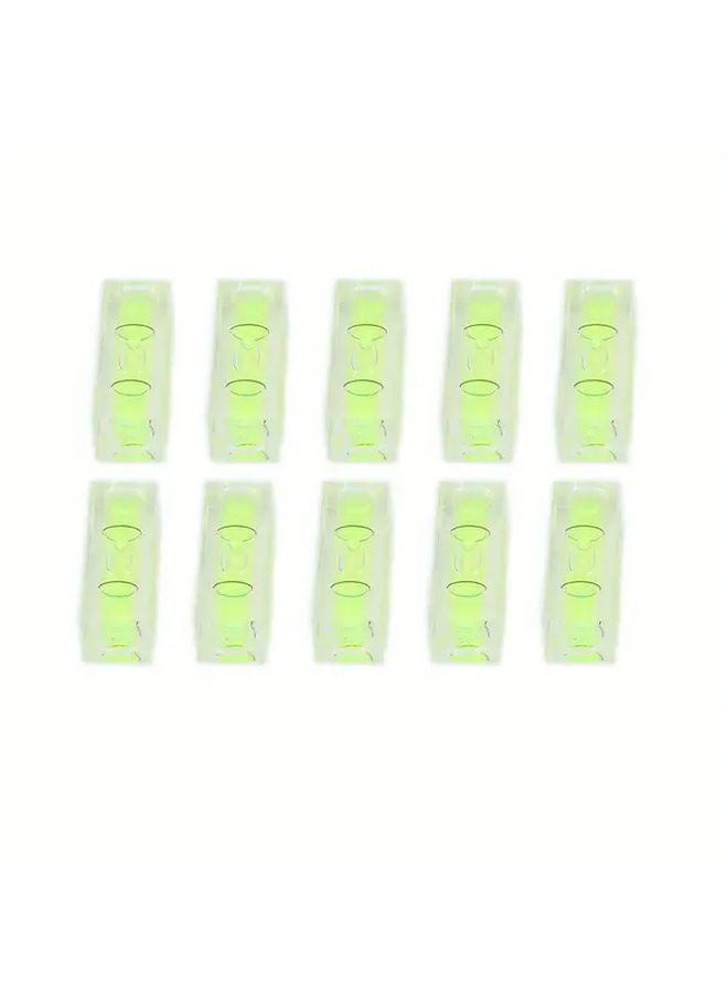 10pcs Mini Spirit Square Bubble Level Acrylic ABS Precision Leveling Tool - Image 5