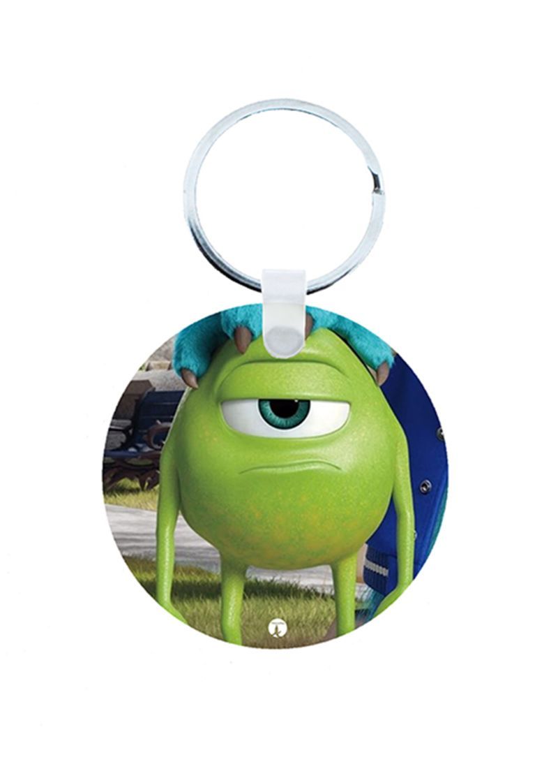 The Monsters Wooden Keychain