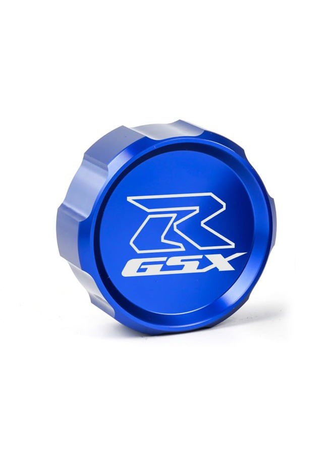 MOWOK For Suzuki GSX-R Gsxr 600 750 1000 GSX-R750 gsx-r600 gsxr1000 Motorcycle CNC aluminium alloy Front Brake Fluid Reservoir Protection Cover and Reservoir cap sock (Blue) - Image 4