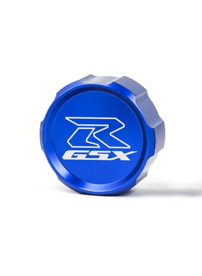 MOWOK For Suzuki GSX-R Gsxr 600 750 1000 GSX-R750 gsx-r600 gsxr1000 Motorcycle CNC aluminium alloy Front Brake Fluid Reservoir Protection Cover and Reservoir cap sock (Blue) - Image 5
