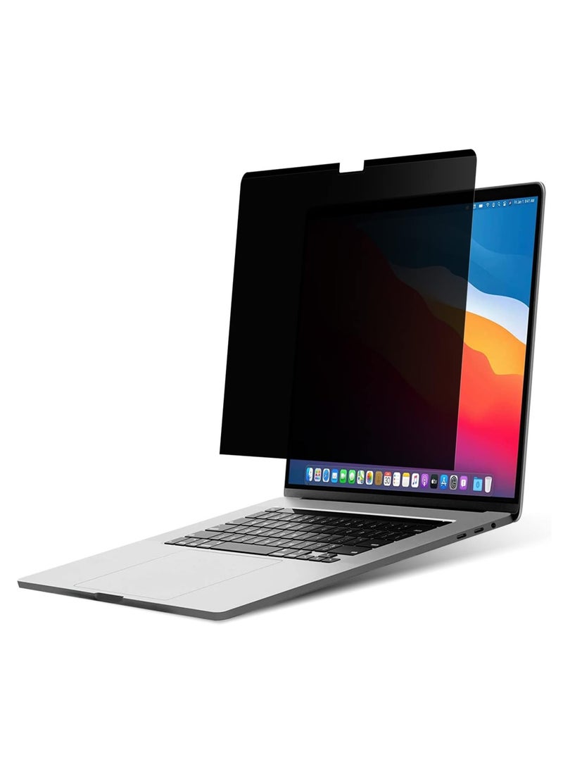 Generic - 1Pack Privacy Screen Protector for Macbook Air 15 inch 2022 M2 (A2941)/2024 M3(A3114)/2025 M4(A3241),Magnetic Installation Screen Protector, Anti-Blue Light Screen Filter, Compatible with Macbook Air 15.3 inch - Image 1