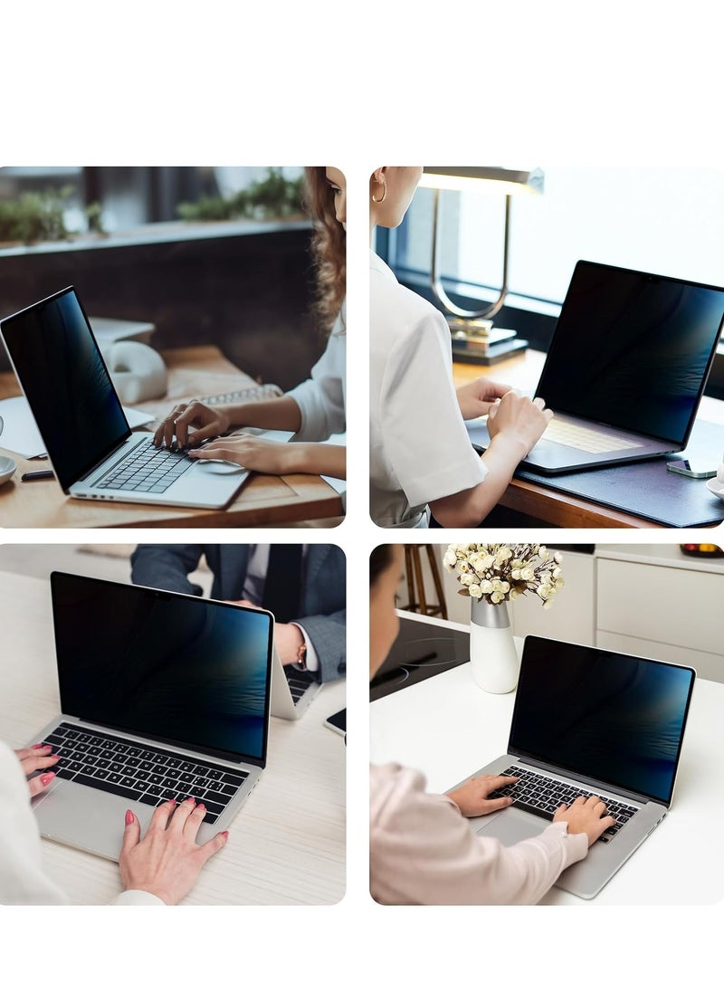 Generic - 1Pack Privacy Screen Protector for Macbook Air 15 inch 2022 M2 (A2941)/2024 M3(A3114)/2025 M4(A3241),Magnetic Installation Screen Protector, Anti-Blue Light Screen Filter, Compatible with Macbook Air 15.3 inch - Image 1