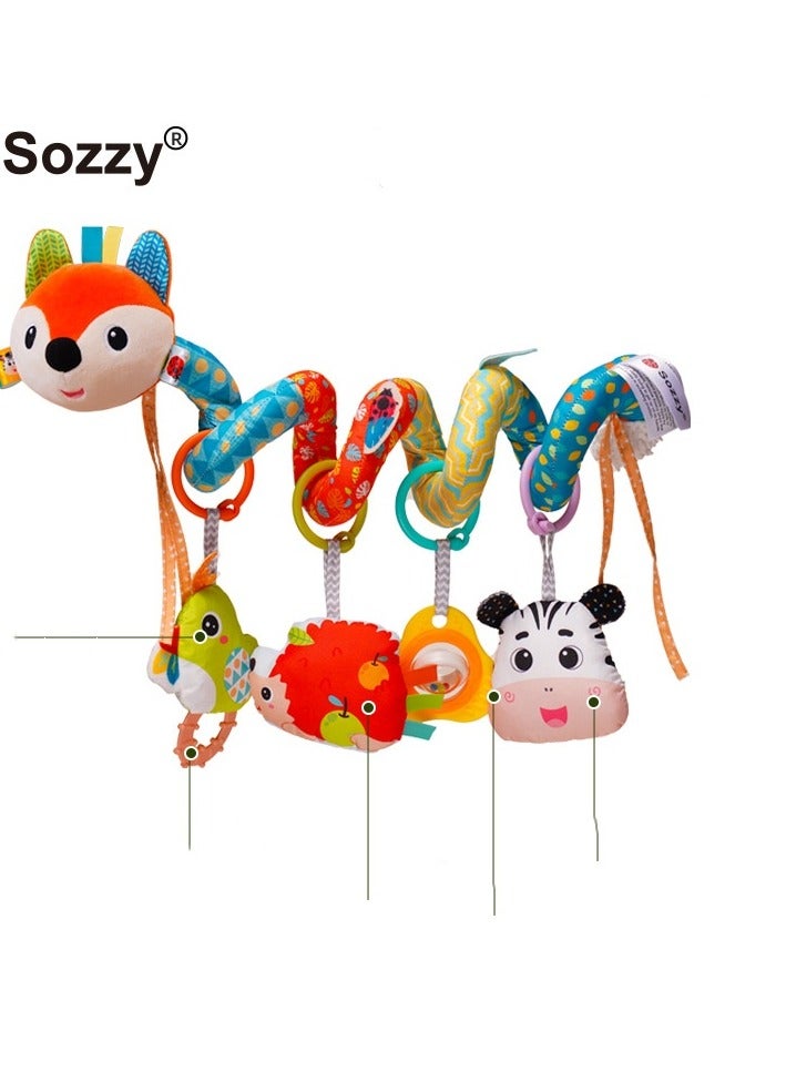 Sozzy Newborn Car Hanging Bed Hanging Trolley Pendant Bed Bell Bed Winding Baby Toy Puzzle - Image 1