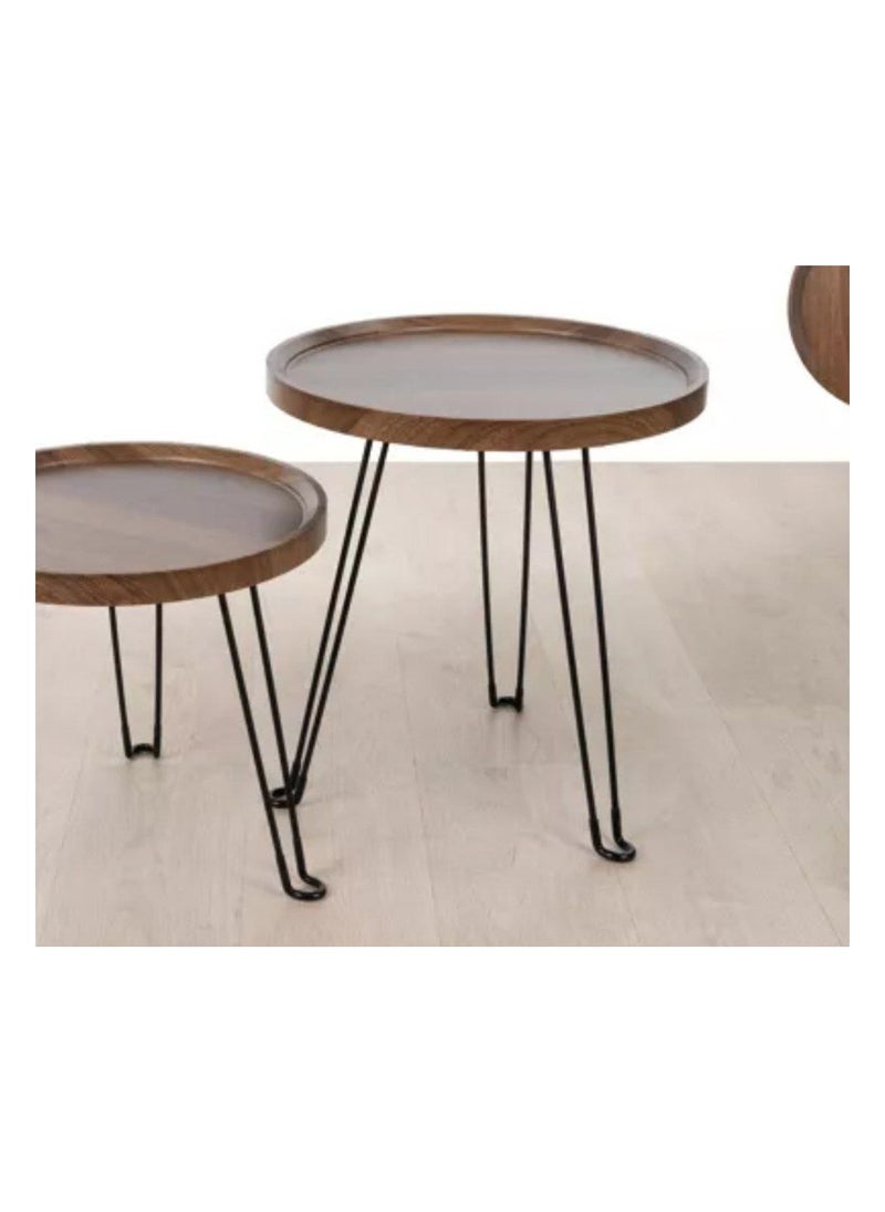 ماركة غير محددة Nesting Coffee table 2 PIECES  - Image 3