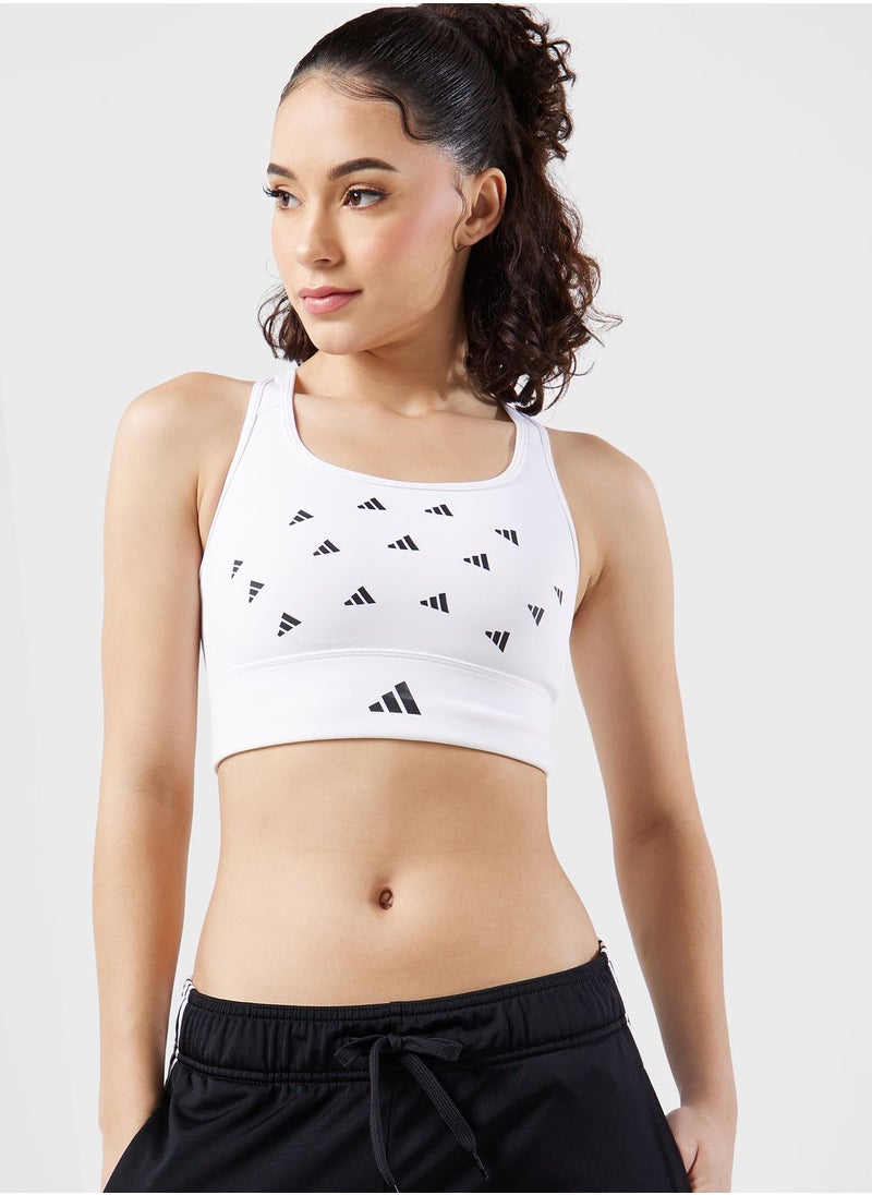 Adidas - Powerreact Training Medium-Support Bra - Image 1