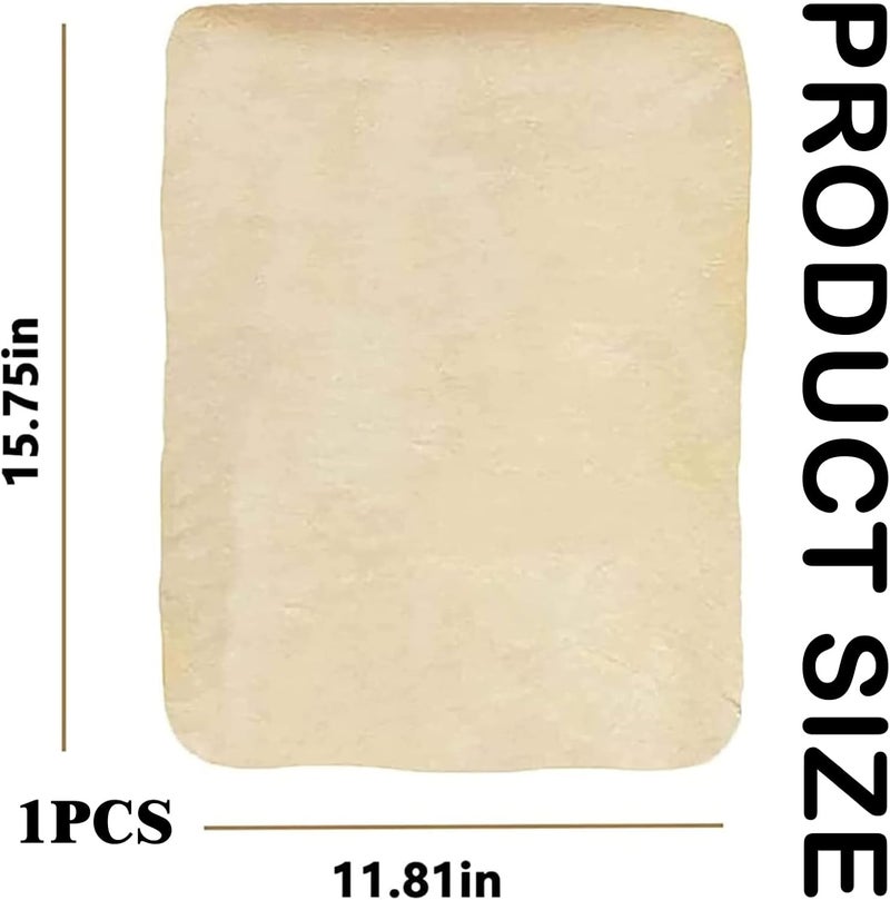 Pryon Chamois Leathers for Car 60x40 cm, Large Absorbent Shammy Leather Cloth, Car Drying Towel for Windows, Glass, Mirrors, Soft Chamois Leather Cloth for Auto Detailing and Cleaning - Image 2