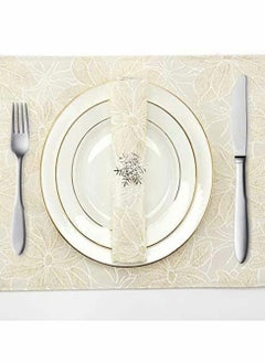 Excefore 8-Piece Set Napkin Ring Table Setting Suitable  - Image 2