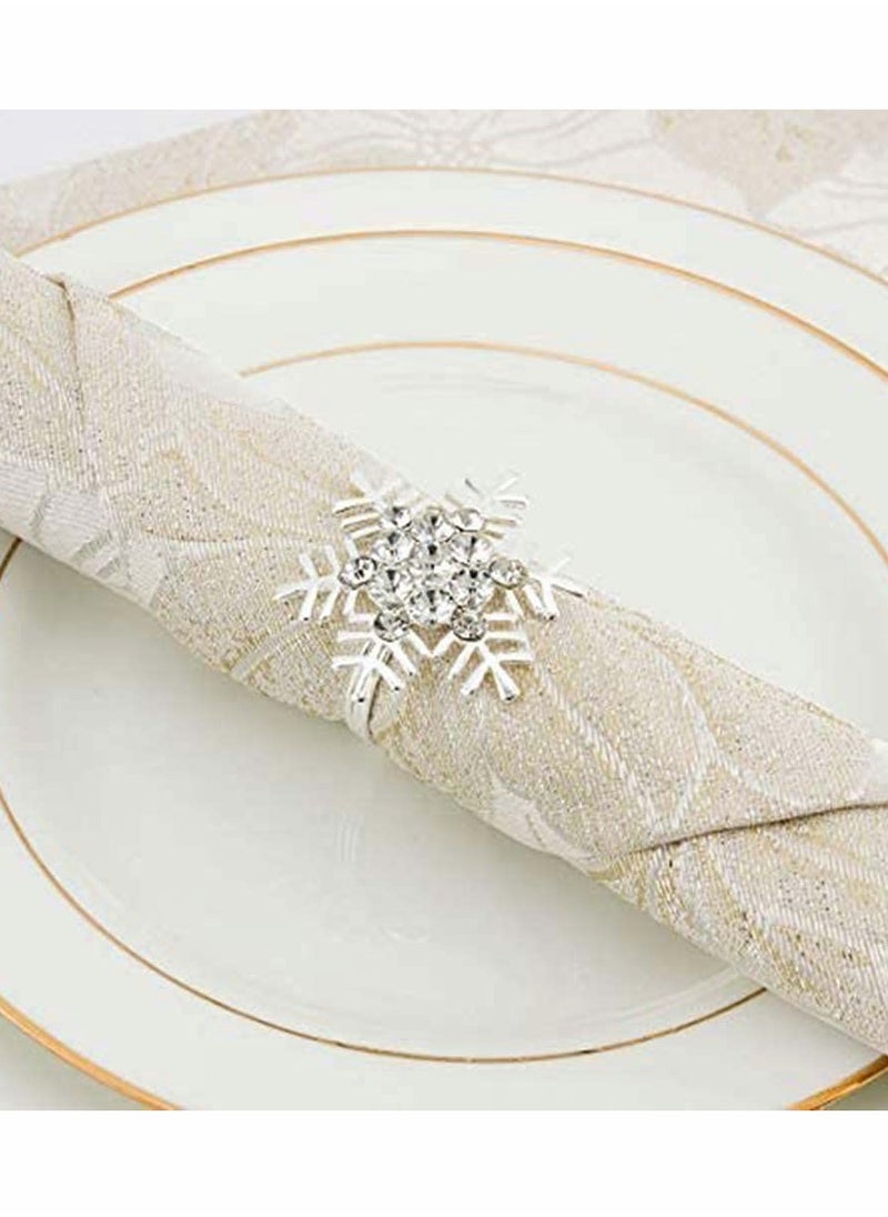 Excefore - 8-Piece Set Napkin Ring Table Setting Suitable - Image 1