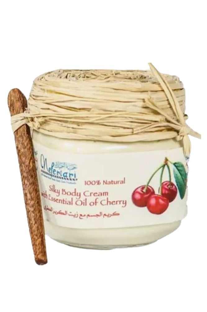 نيفيرتاري كريم نفرتاري للجسم بزيت الكرز العطري المرطب 175 جم - Image 1