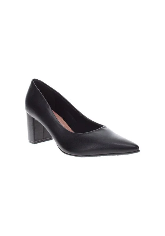Beira Rio  Beira Rio Ladies High Heel Shoes Black | Made In Brazil for Women | Best Price UAE