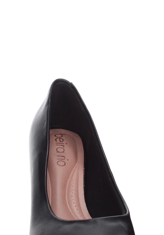 بيرا ريو Beira Rio Ladies High Heel Shoes Black | Made In Brazil