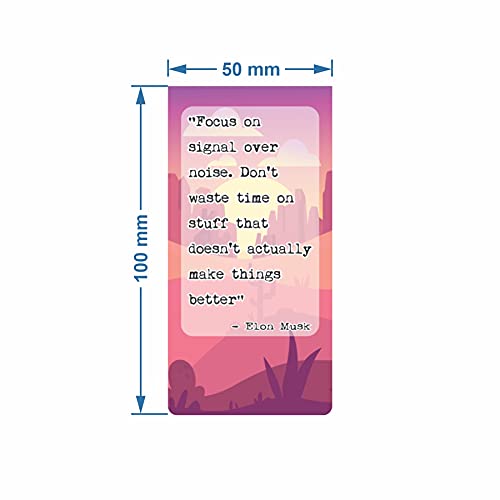 BOOKWORM Magnetic Quotes Bookmarks | Book Lovers Gift | Gift for Readers | Pack of 8 - Image 4
