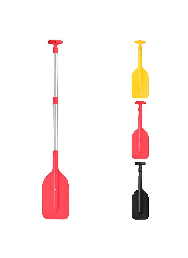 Generic - Telescopic Mini Paddle Portable Collapsible Adjustable Boat Paddle Red - Image 1