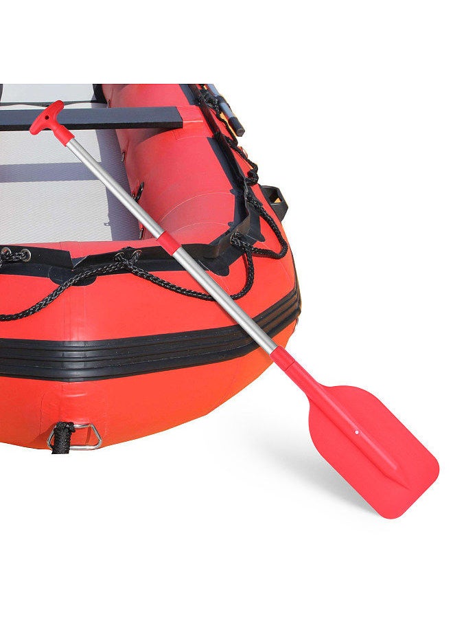 Generic - Telescopic Mini Paddle Portable Collapsible Adjustable Boat Paddle Red - Image 1