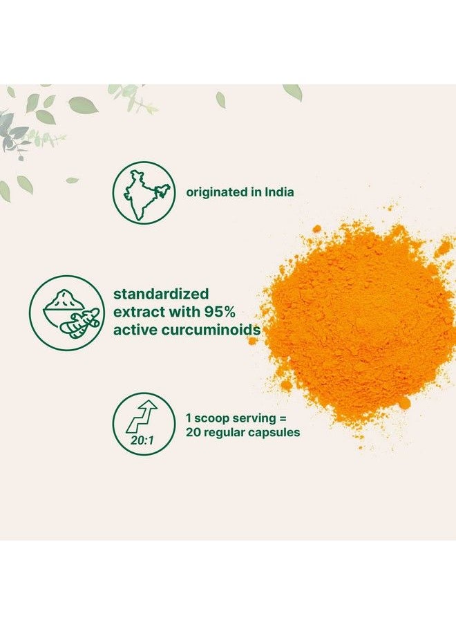 Micro Ingredients - Turmeric Extract 95% Curcuminoids Natural Turmeric Extract And Turmeric Supplements 50 Grams Rich In Antioxidants For Joint  Immune Support No Gmos Vegan Friendly India Origin - Image 1