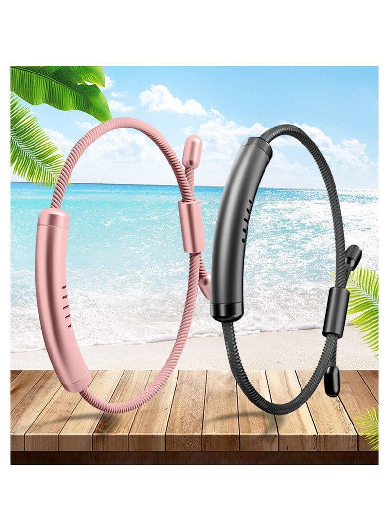 Zikra Mosquito Repellent Wristband,Adjustable Essential Oil Anti Mosquito Bracelet with 6 Replacement Sticks,Magnetic Anti Mosquito Wristband for Indoor Outdoor Trip 100% Natural Plant Essential Oil (Pink) - Image 5