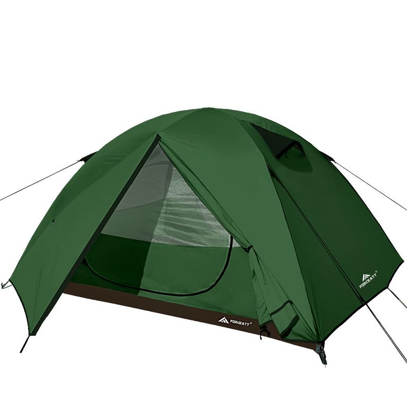 Forceatt Camping Tent, 3 Person Tent, Waterproof & Windproof. Lightweight Backpacking Tent, Easy Setup, Suitable for Outdoor and Hiking Traveling - Image 1