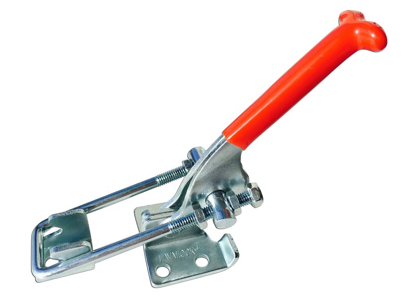 Smoker Toggle PULL Latch BBQ smoker lid clamp Flat mount PULL 1