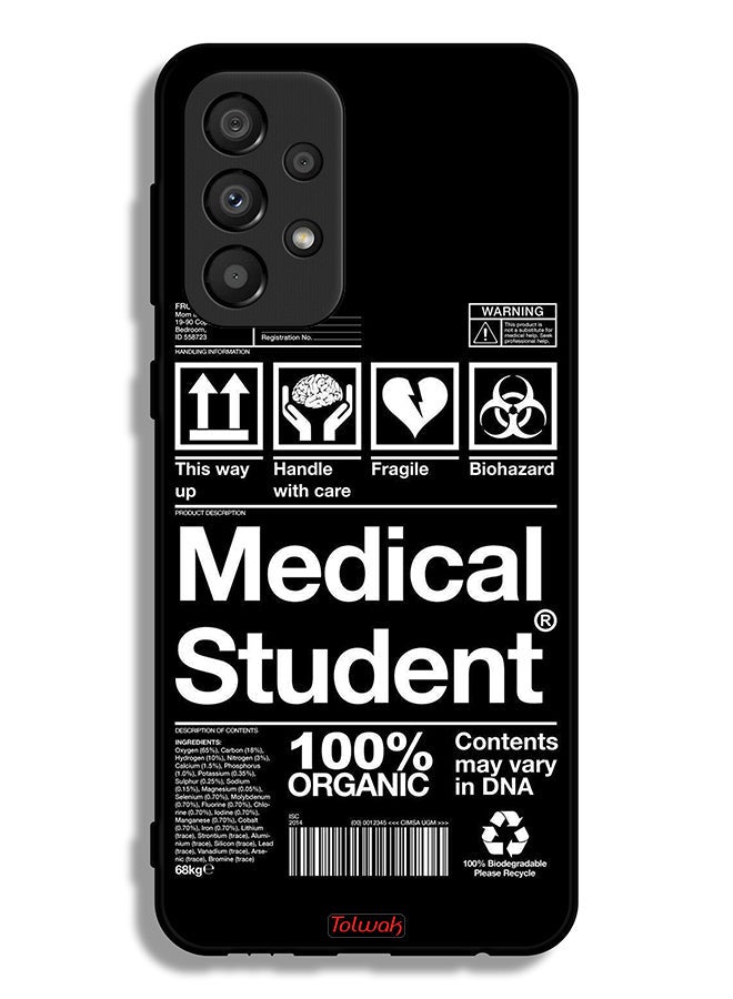 Tolwak Samsung Galaxy A33 5G Protective Case Cover Medical Student Sticker - Image 1