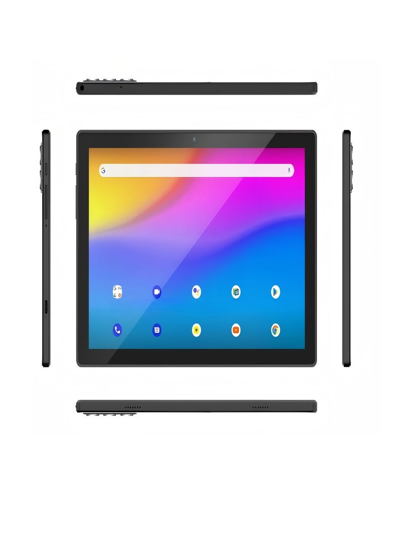 AROAQ Z06 Smart Tablet, 10.1 Inch Ultra Slim Lightweight Android Tablet, Easy To Carry Portable Reading Pad, Large High Definition Display Tablet Computer With Quad Core Processor, (1pc, Black) - Image 3