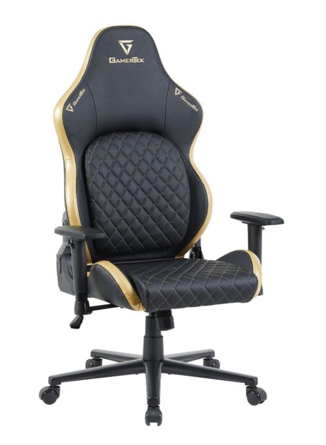 GamerTek GamerTek Valor Gaming Chair Black/Golden Edition