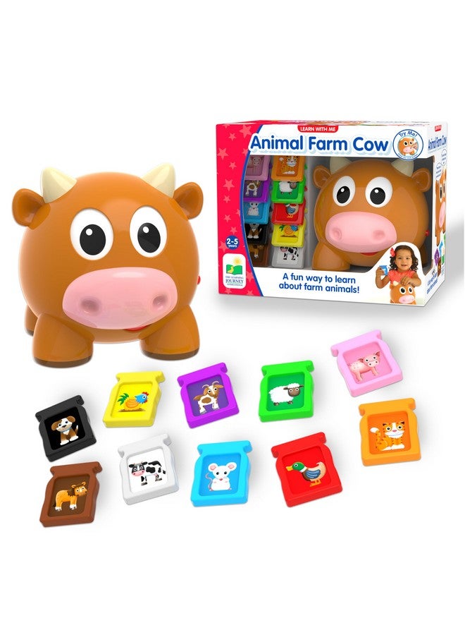 THE LEARNING JOURNEY : Learn With Me - Animal Farm - Teaching Toddler Educational Playset - Counting And Sorting - Preschool Learning Toys & Gifts For Boys & Girls Ages 2-5 Years - Image 1
