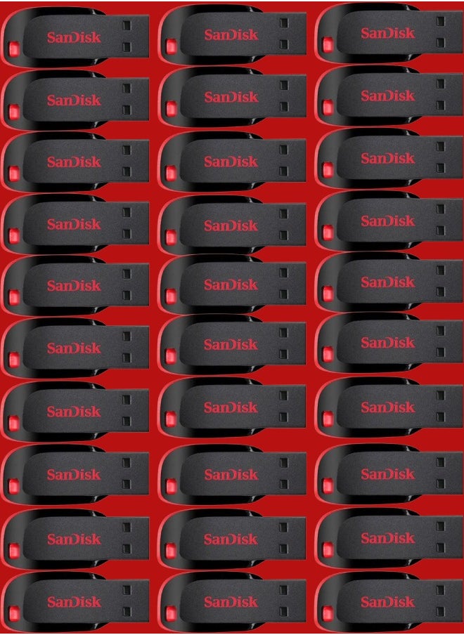 Sandisk 30 Pieces 16GB Cruzer Blade Usb Flash USB 2.0 