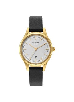 TITAN Women's Analog Round Shape Leather Wrist Watch - 2679YL01 - 38 Mm  - Image 2