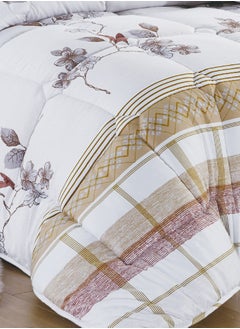 Sleep night 6 Pieces King Size 220x240Cm Comforter Set Medium Filling Bedding Set for All Season Includes 1Comforter 1Bedsheet 2Pillow Shams and 2Cushion cases  - Image 5