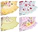 homix Floral Tea Party Napkins 100 pcs Scalloped Guest Paper Napkins for Wedding Bridal Shower Baby Shower Tea Party Decorations - Image 1