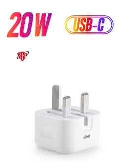 20W PD Foldable Fast Charging Wall Adapter Compatible with Apple iPhone13 Pro Max/13 Pro Max/SE/iPad
