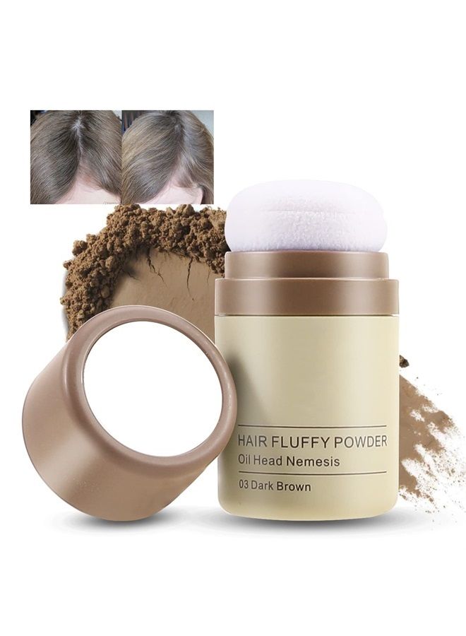 Boobeen Hair Powder for Thin Hair, Root Touch Up Powder Hair Shadow Cover Hair Loss Instantly, Hairline Powder for Women Men - Image 1