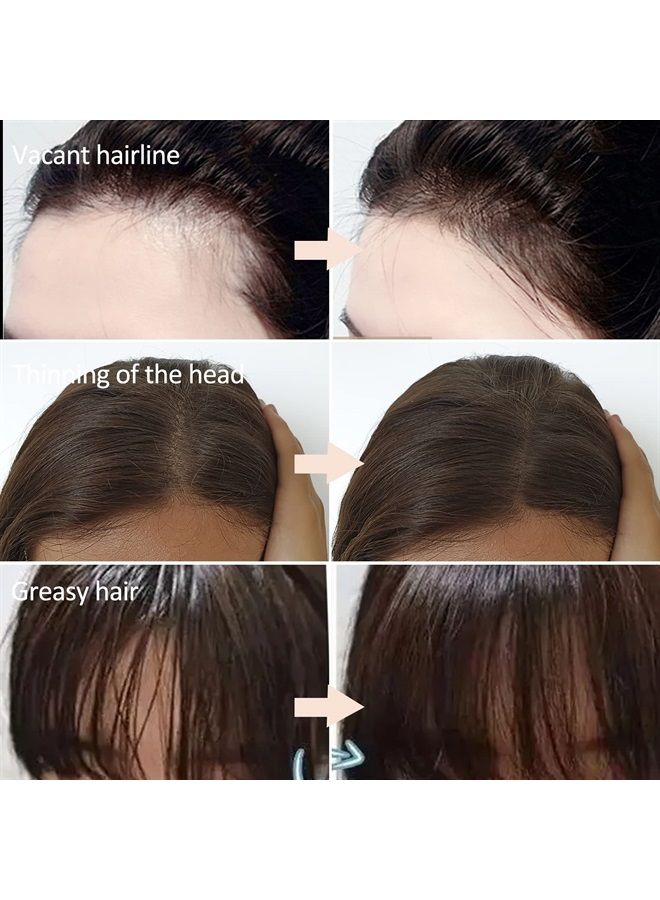 Boobeen Hair Powder for Thin Hair, Root Touch Up Powder Hair Shadow Cover Hair Loss Instantly, Hairline Powder for Women Men - Image 2