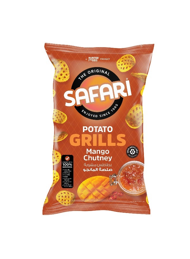 Safari Mango Chutney Potato Grills 125g - Image 1